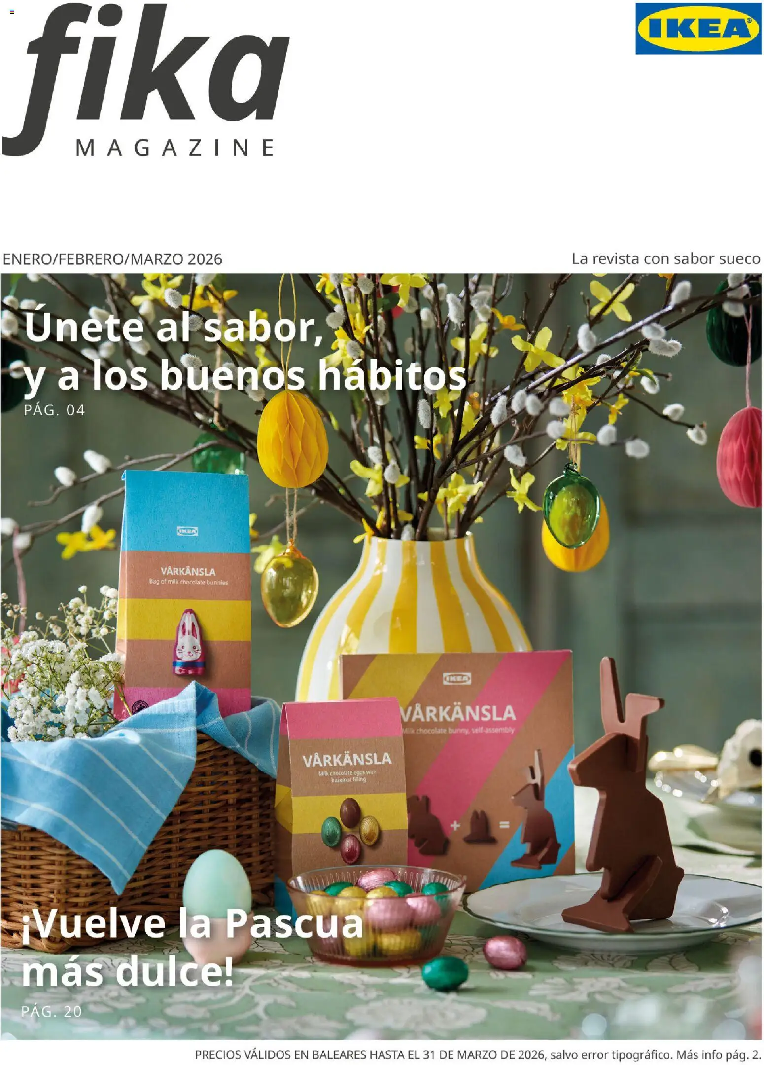 Vista previa del folleto de la tienda IKEA válido desde el 01/01/2026 - Chocolate, Revista, Dulce
