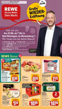 Vorschau von dem Prospekt des Geschäftes Rewe, gültig ab dem 21.06.2026