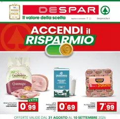 Anteprima dell'opuscolo Despar volantino Sicilia dal negozio Despar valido da 31/08/2026