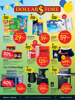 Förhandsgranska reklamblad Dollar Store erbjudanden från butik Dollar Store gäller från 25/05/2026