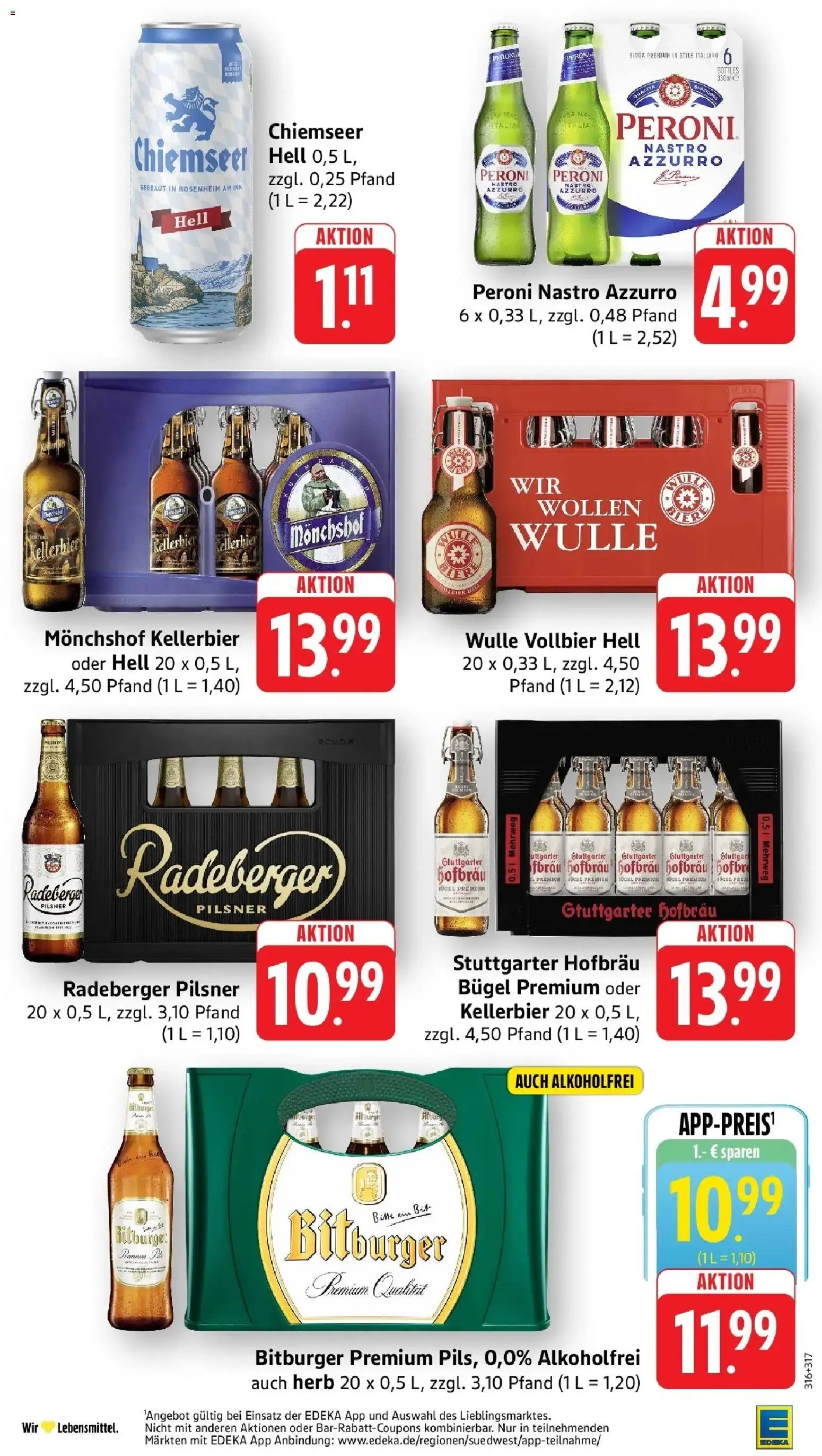 Vorschau von dem Prospekt des Geschäftes Edeka, gültig ab dem 12.10.2026