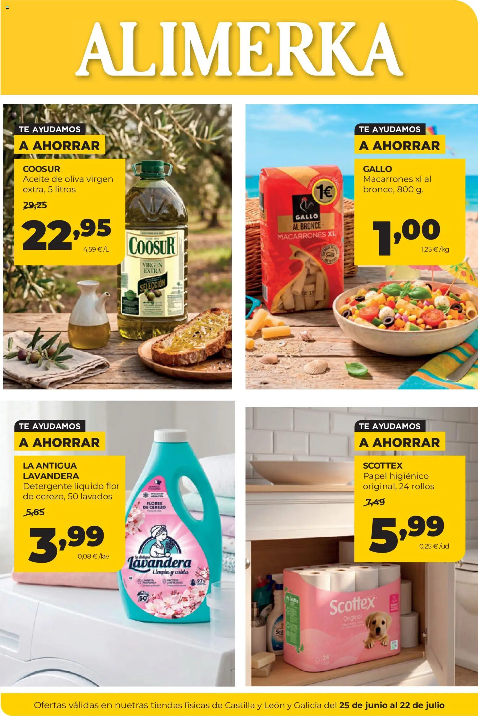 Vista previa del folleto de la tienda Alimerka válido desde el 25/06/2026 