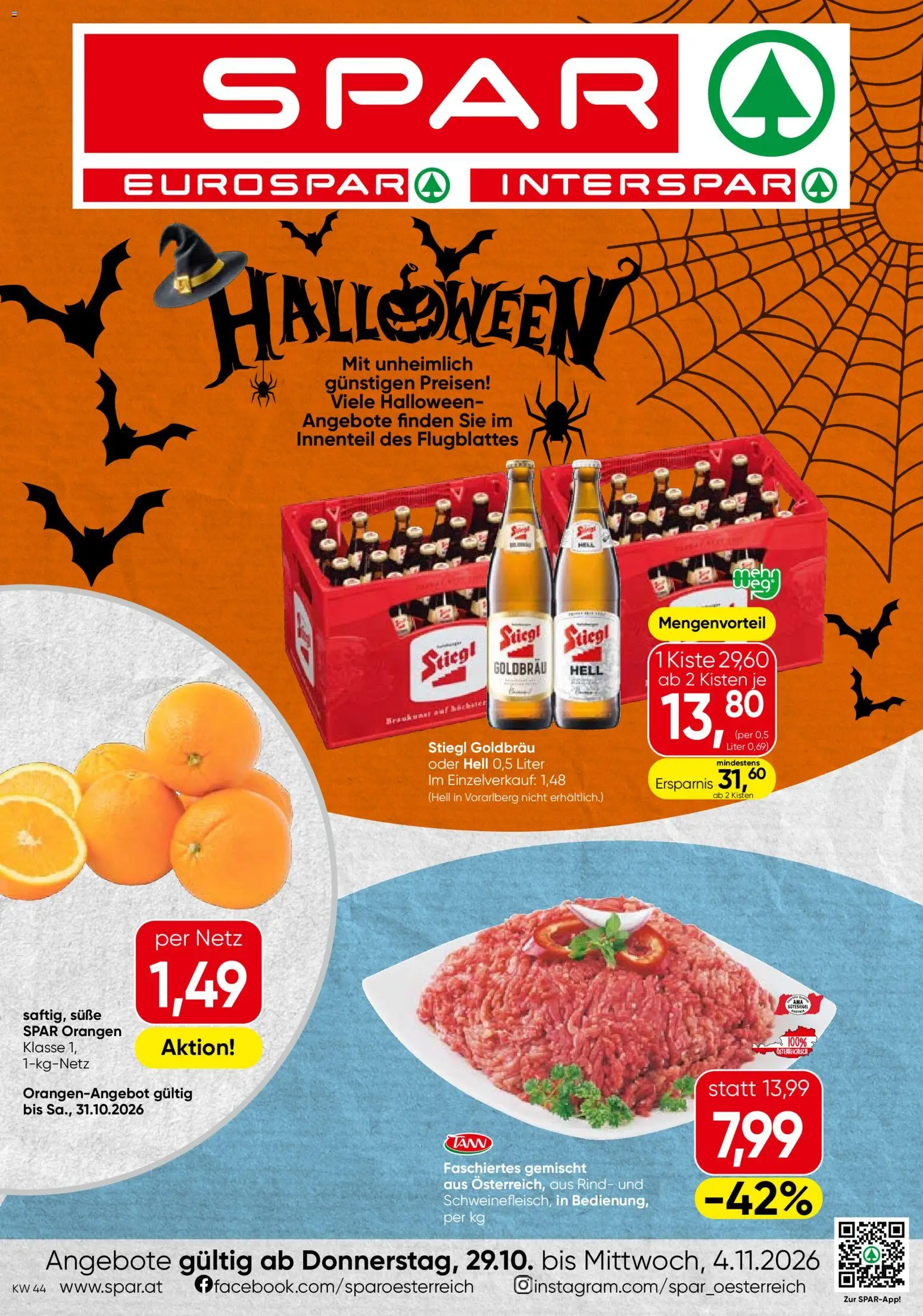 Vorschau der Angebote: Spar Spar Broschüre gültig ab 29.10.2026