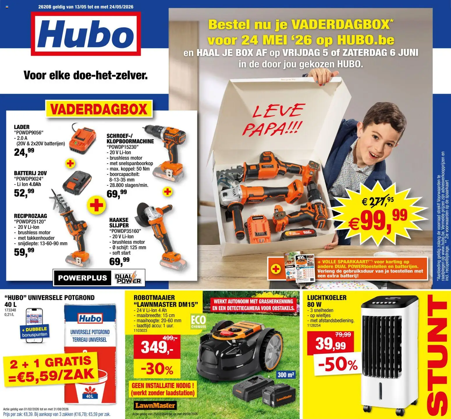 Prévisualisation de Hubo Folder du magasin Hubo formulaire valide 13/05/2026