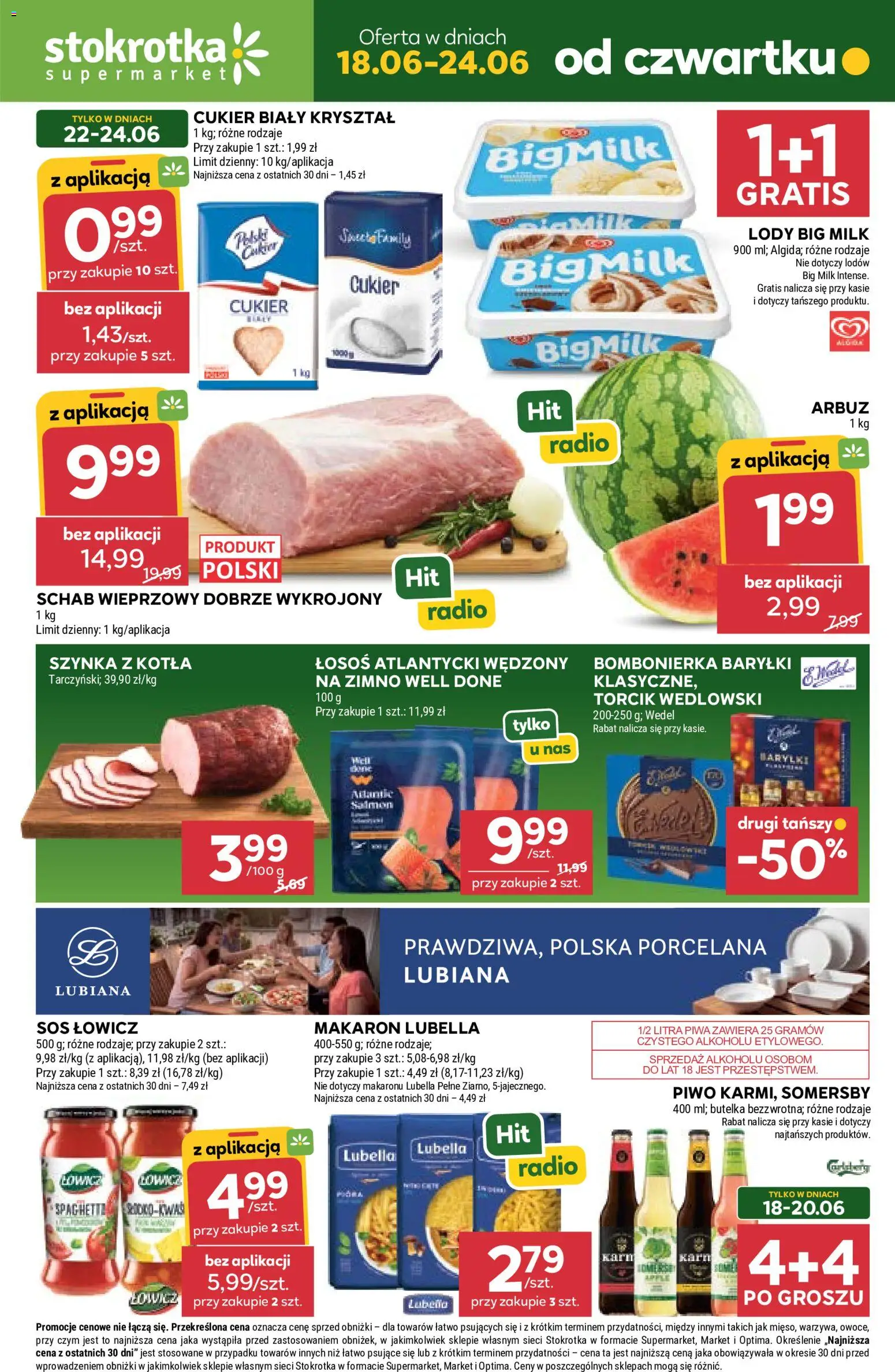 Pogląd gazetki "Stokrotka gazetka" ze sklepu Stokrotka ważnej od 18.06.2026