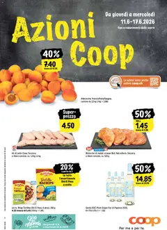 Vorschau des Merkblatts Coop aktionen IT vom Shop Coop gültig von 11.06.2026 bis 17.06.2026