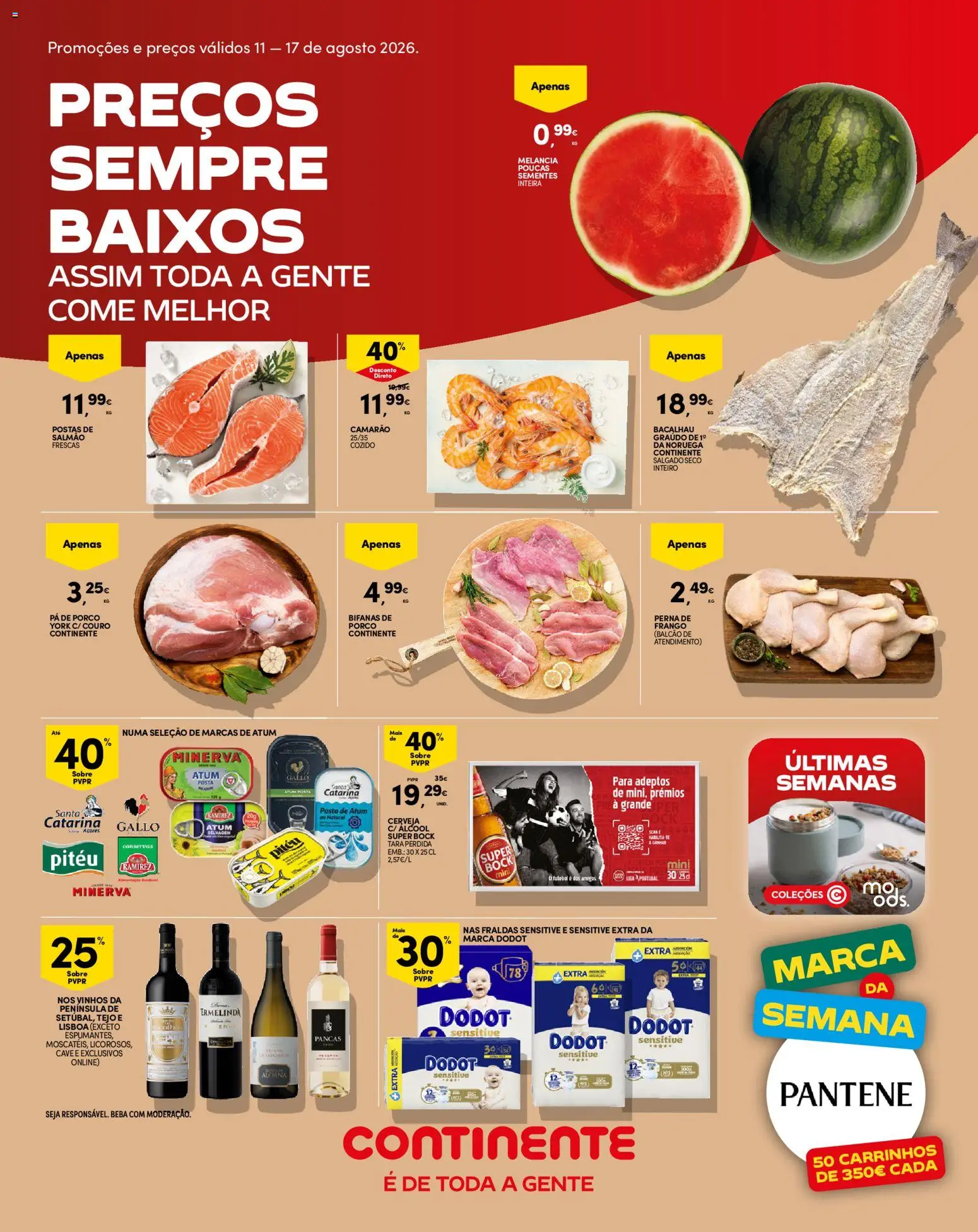 Pré-visualização do folheto da loja Continente válida a partir de 11/08/2026