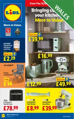 Preview of Lidl Weekly offers Lidl Wales valid from 13/08/2026