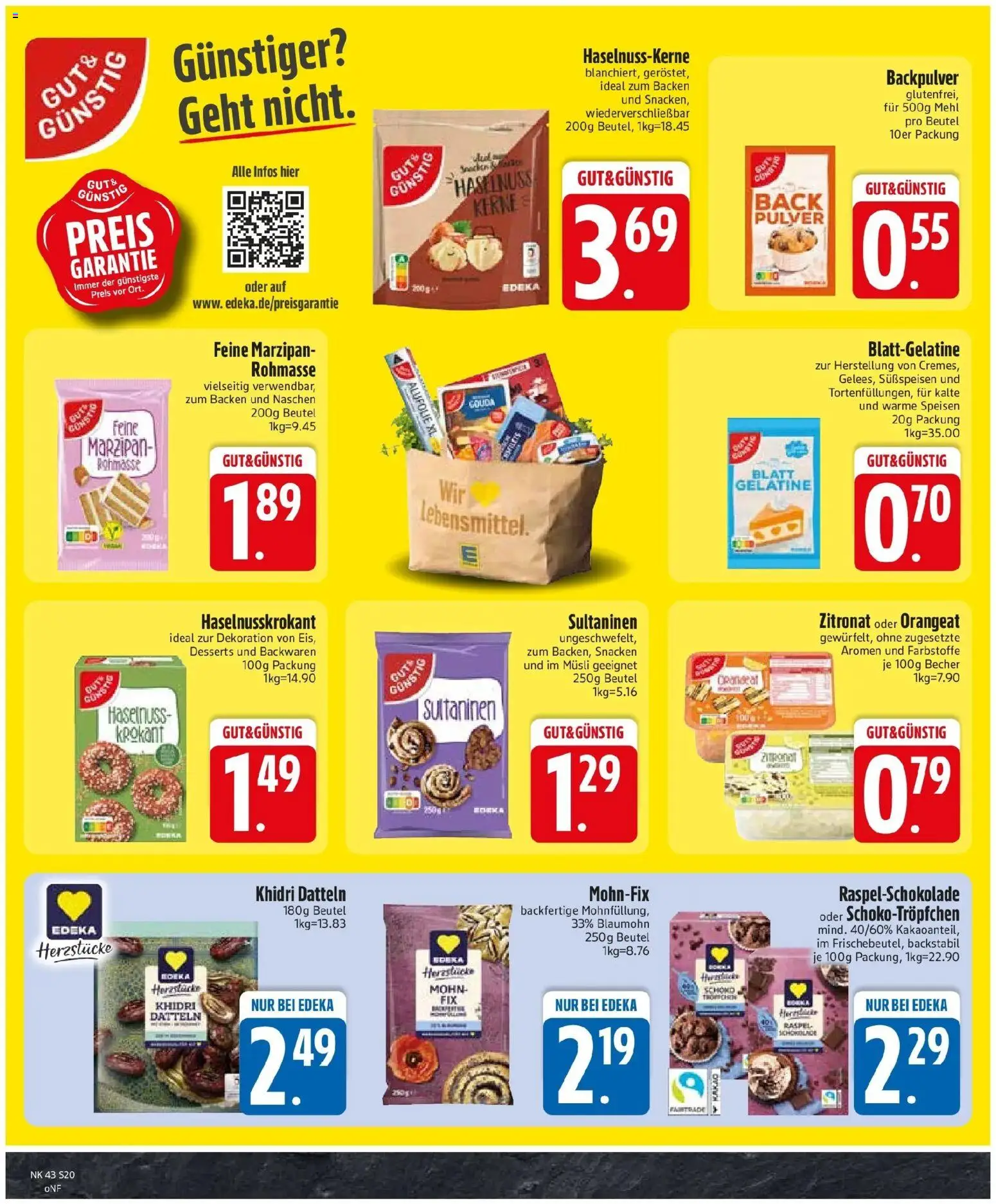 Vorschau von dem Prospekt des Geschäftes Edeka, gültig ab dem 19.10.2026