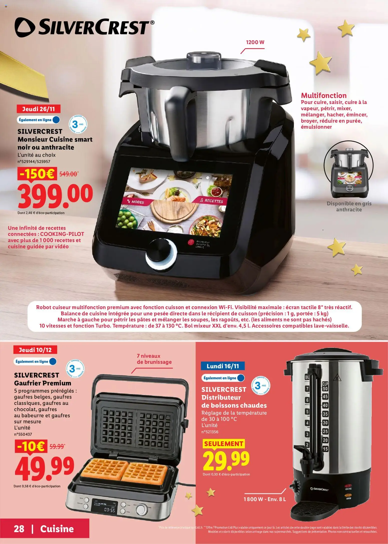 Prévisualisation de LIDL Catalogue de Noël du magasin LIDL formulaire valide 29/10/2026
