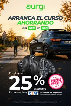 Vista previa del folleto de la tienda Aurgi válido desde el 18/08/2026 