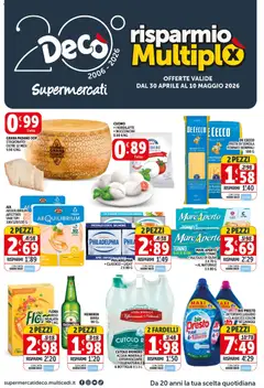 Anteprima dell'opuscolo Decò volantino Supermercati Lazio dal negozio Decò valido da 30/04/2026