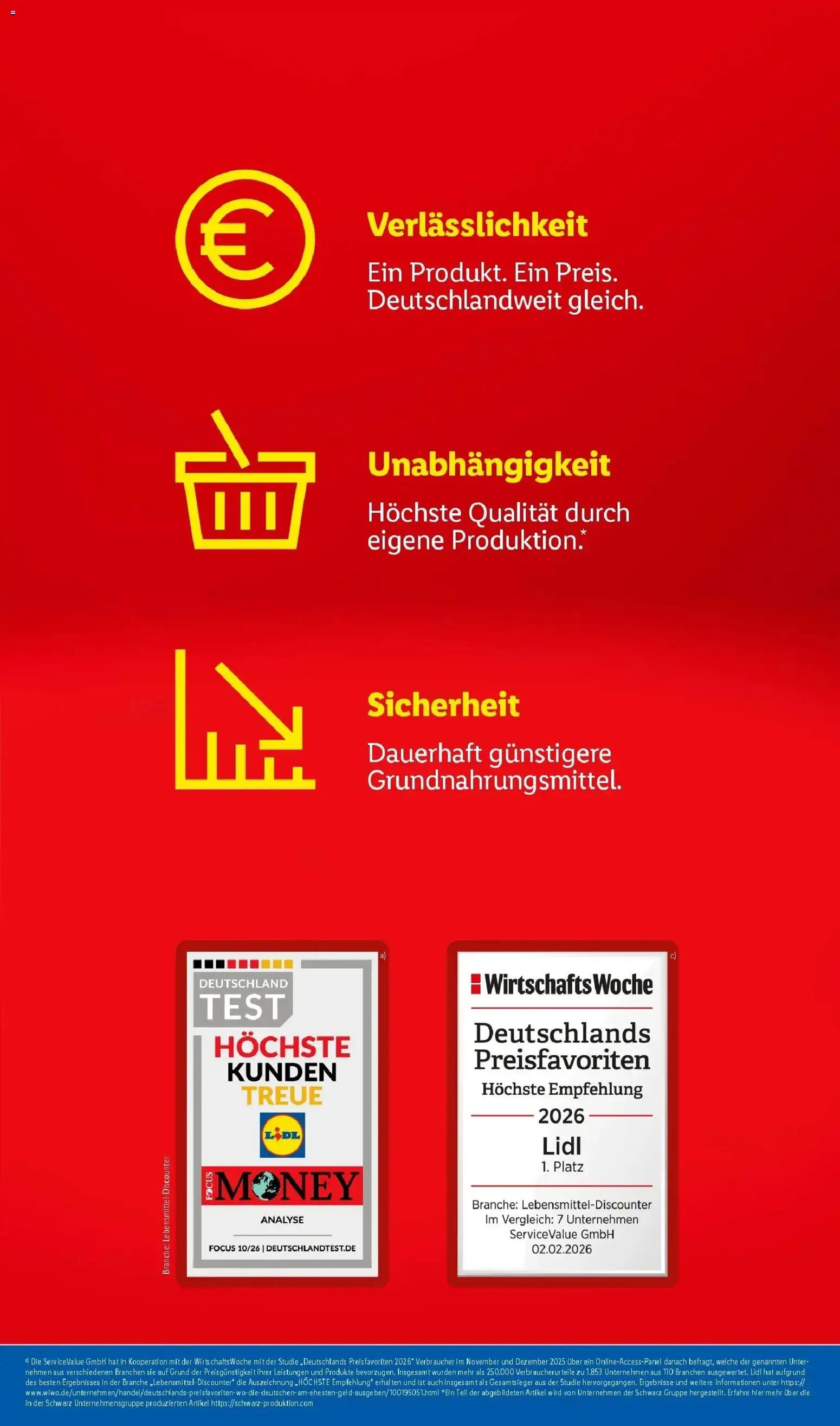 Vorschau von dem Prospekt des Geschäftes Lidl, gültig ab dem 07.09.2026