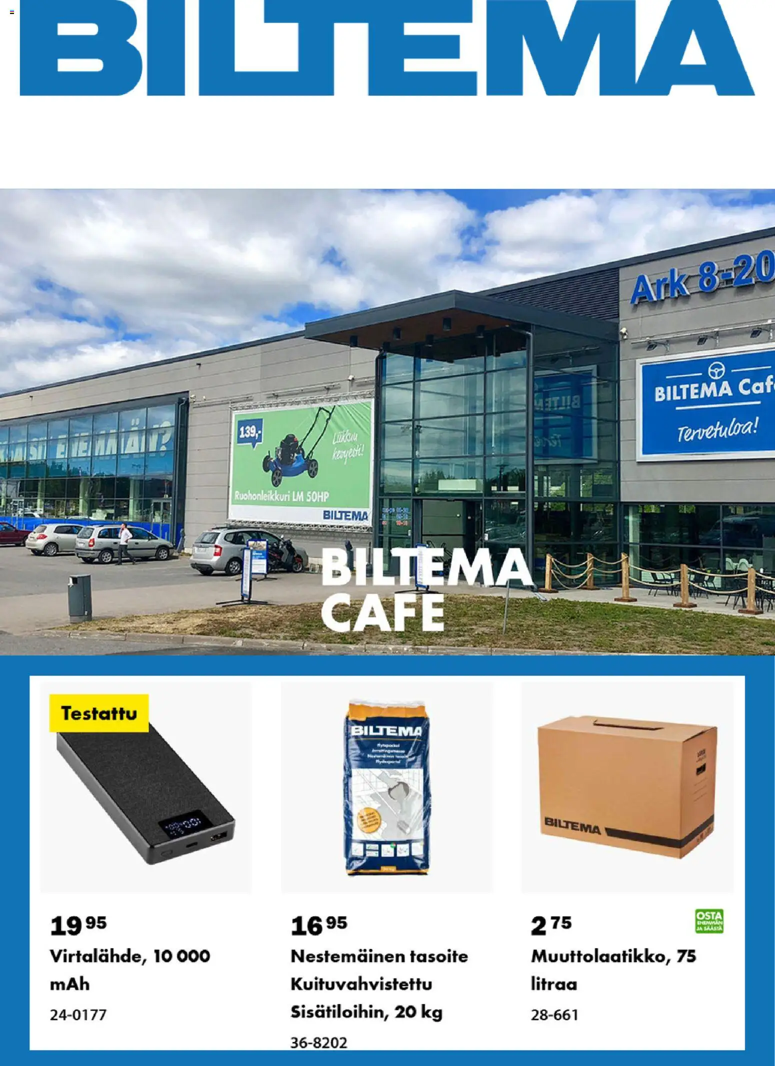 Kaupan Biltema Biltema tarjoukset esikatselu, voimassa 23/08/2026