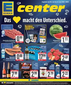 Vorschau von dem Prospekt des Geschäftes E center, gültig ab dem 07.06.2026