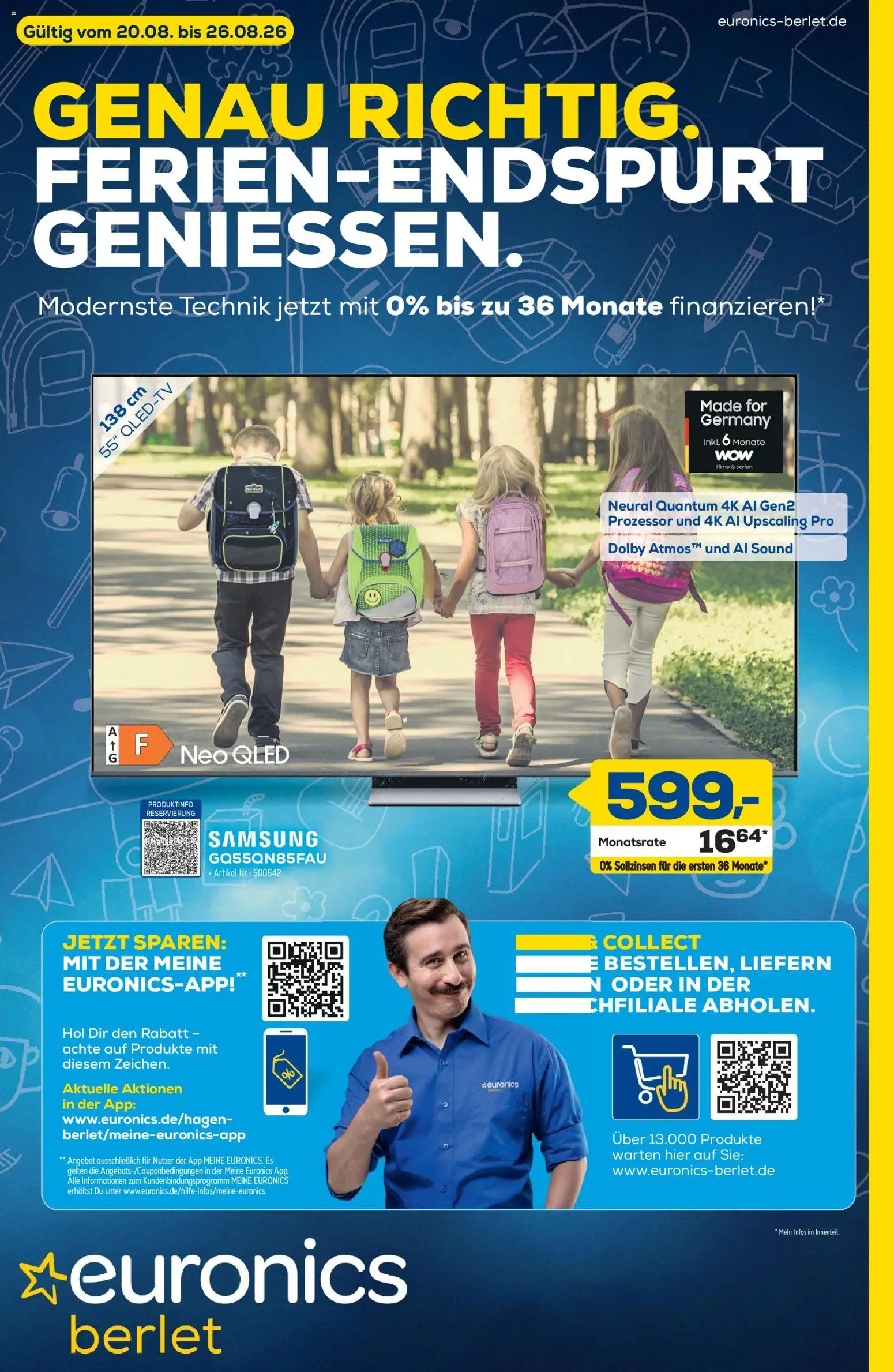 Vorschau von dem Prospekt des Geschäftes Euronics, gültig ab dem 20.08.2026