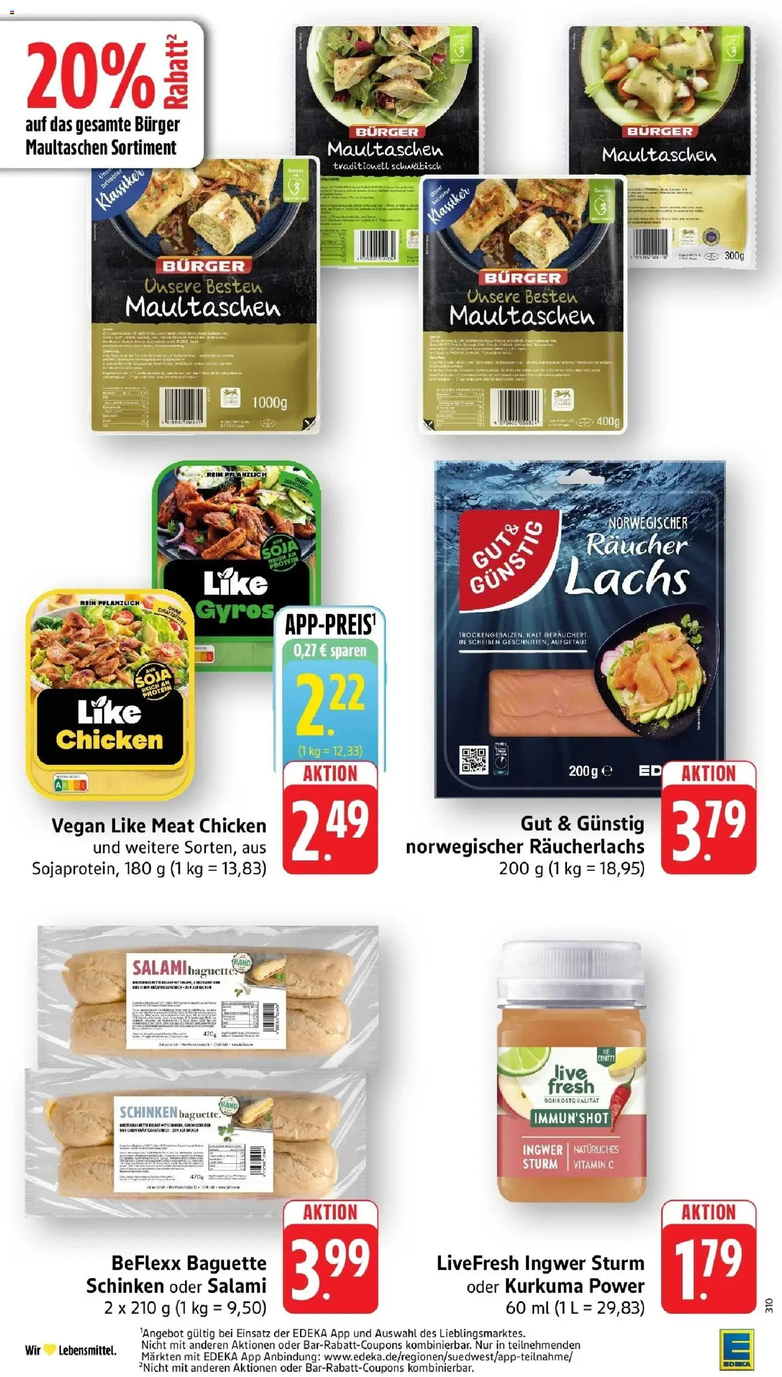 Vorschau von dem Prospekt des Geschäftes Edeka, gültig ab dem 12.10.2026