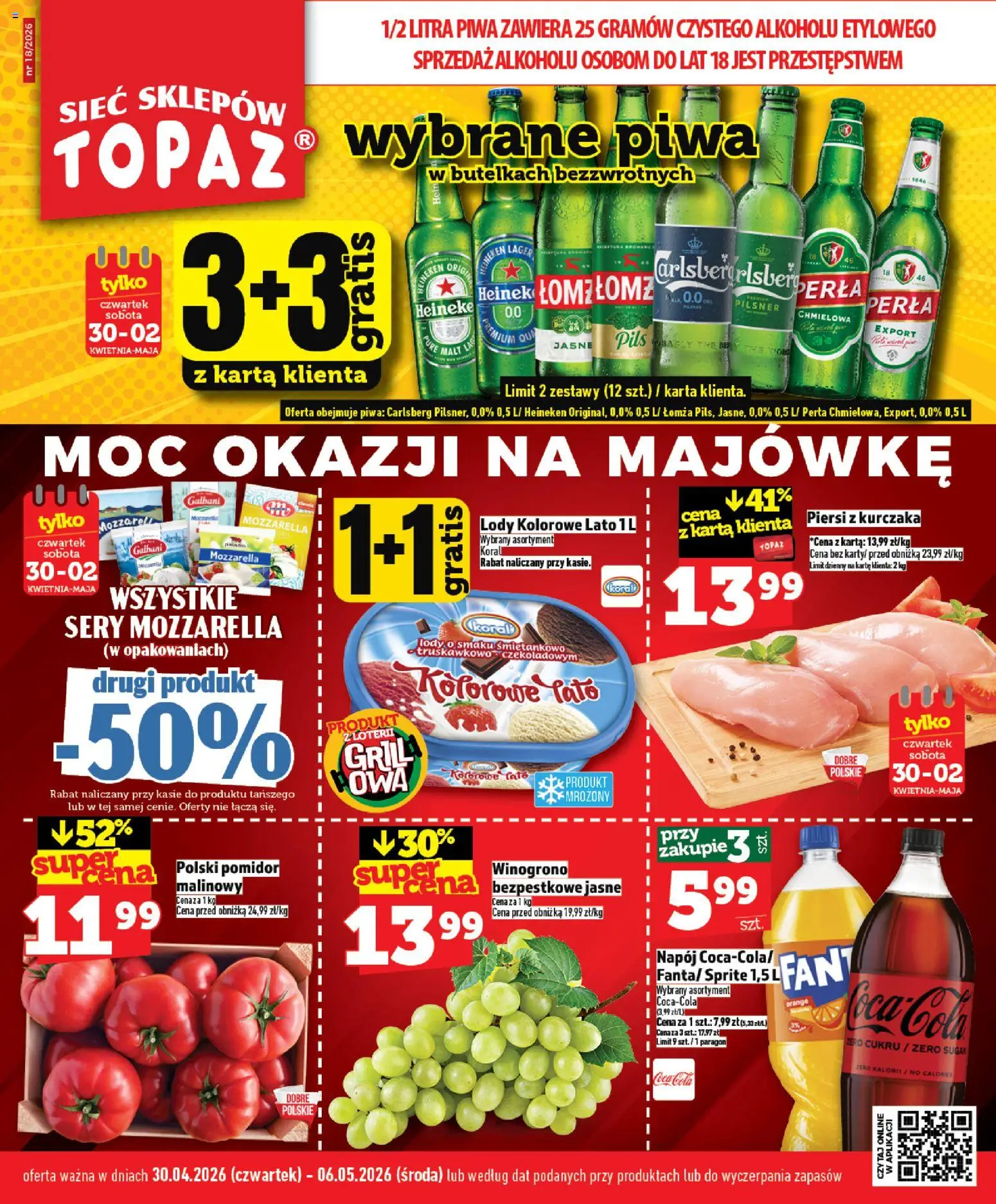 Pogląd gazetki "Topaz gazetka - MAZ" ze sklepu Topaz ważnej od 30.04.2026