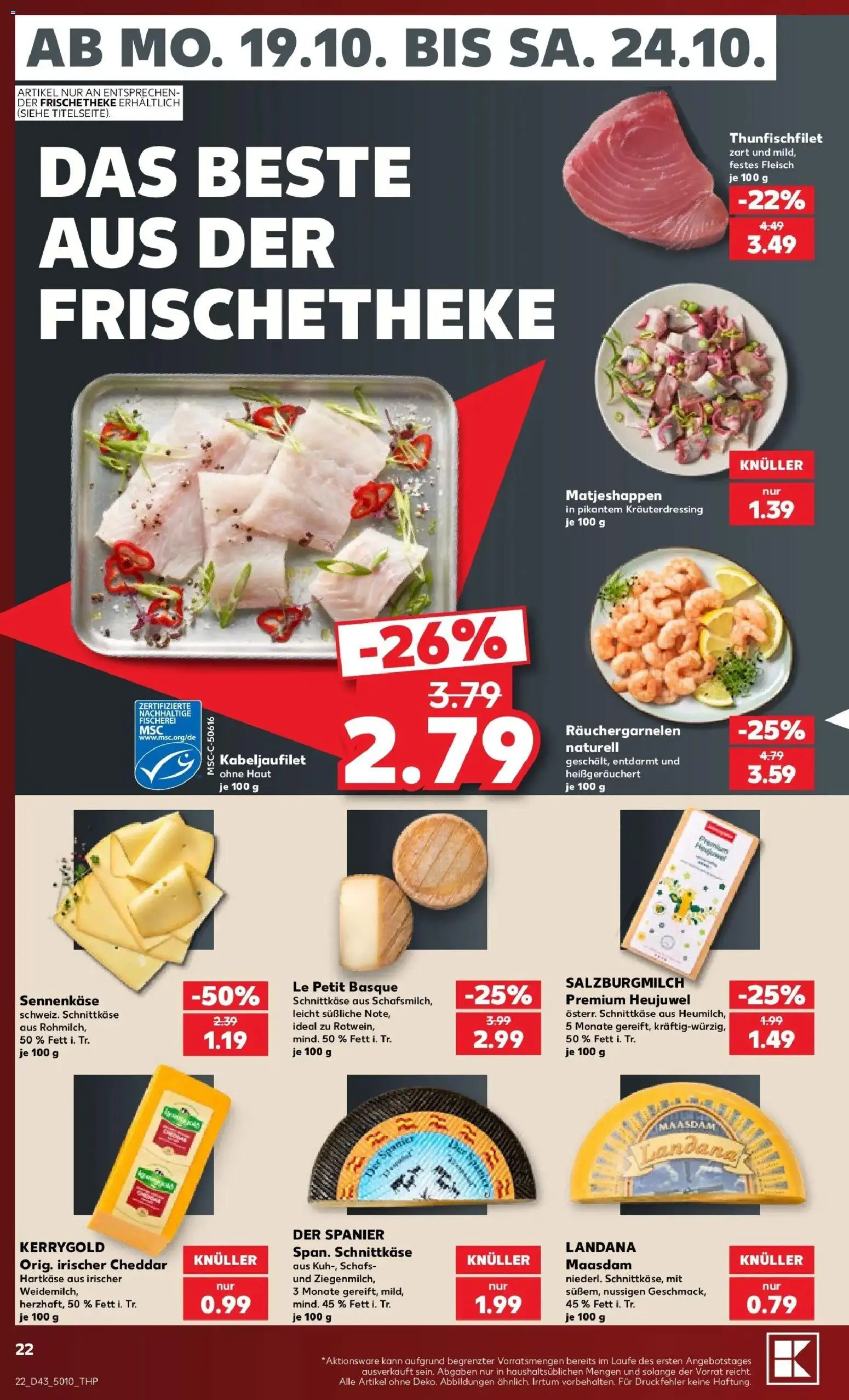 Vorschau von dem Prospekt des Geschäftes Kaufland, gültig ab dem 19.10.2026