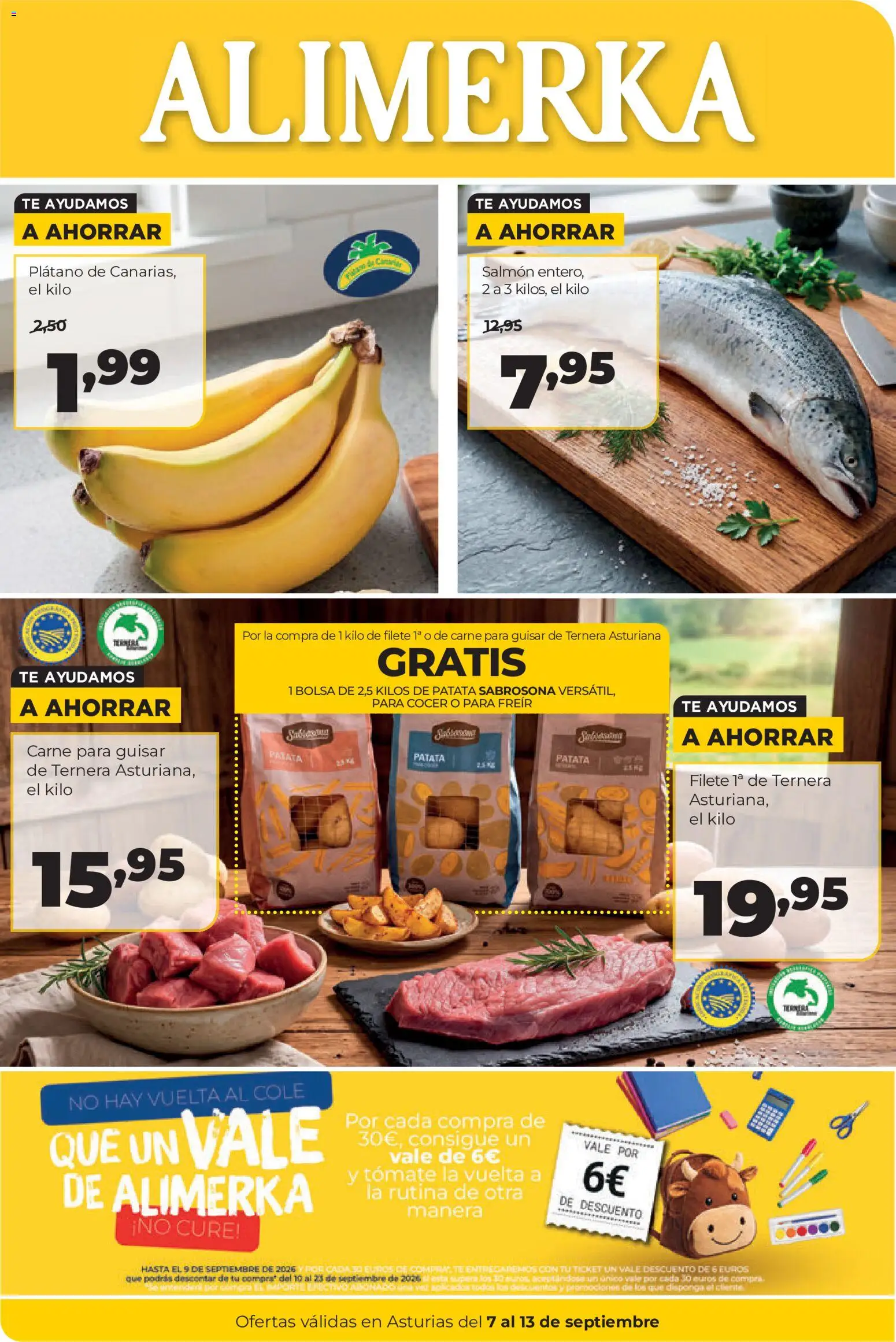 Vista previa del folleto de la tienda Alimerka válido desde el 07/09/2026 