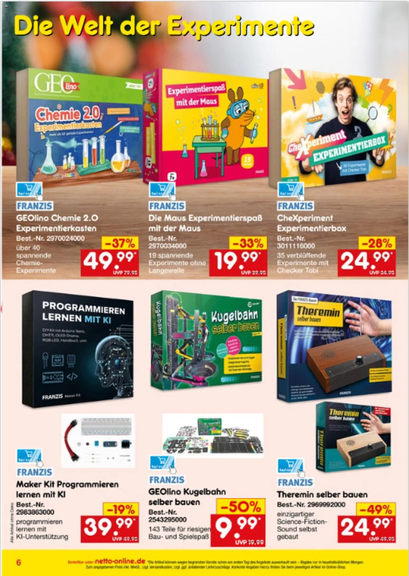 Vorschau von dem Prospekt des Geschäftes Netto Marken-Discount, gültig ab dem 01.11.2026 - Maus
