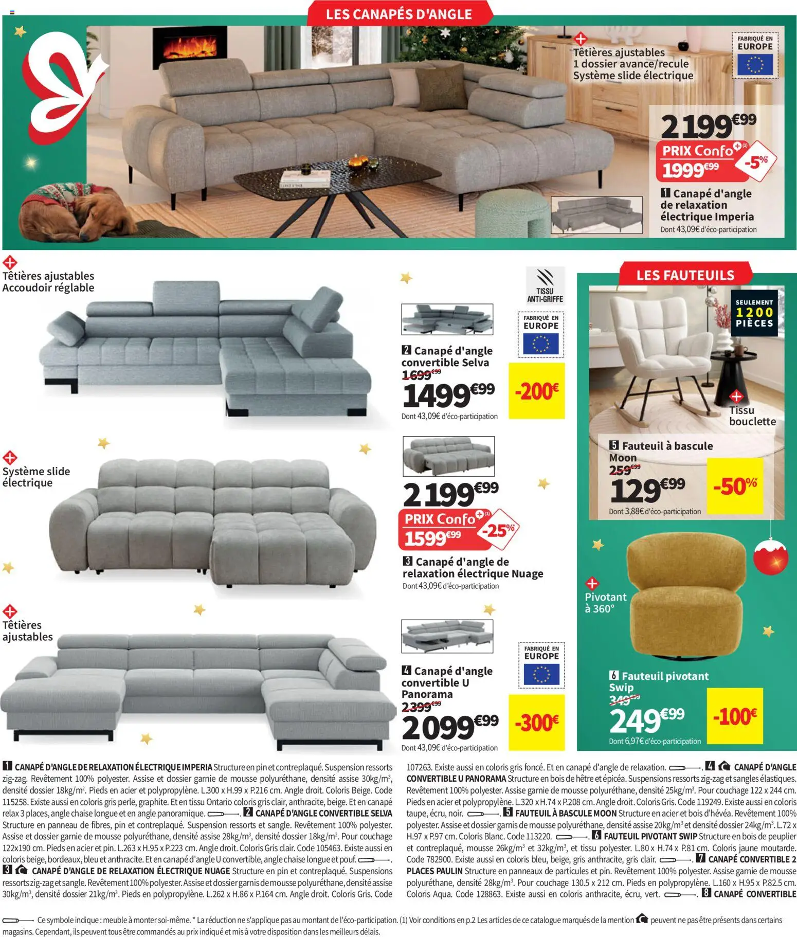 Prévisualisation de Conforama catalogue du magasin Conforama formulaire valide 27/10/2026