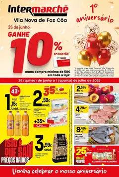 Pré-visualização do folheto da loja Intermarché válida a partir de 25/06/2026