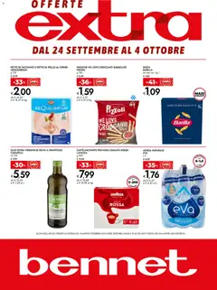 Anteprima dell'opuscolo bennet volantino Extra dal negozio bennet valido da 24/09/2026