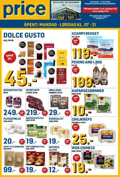 Forhåndsvis Price Lagerbutikk kundeavis fra butikk Price Lagerbutikk gyldig fra 14/10/2026
