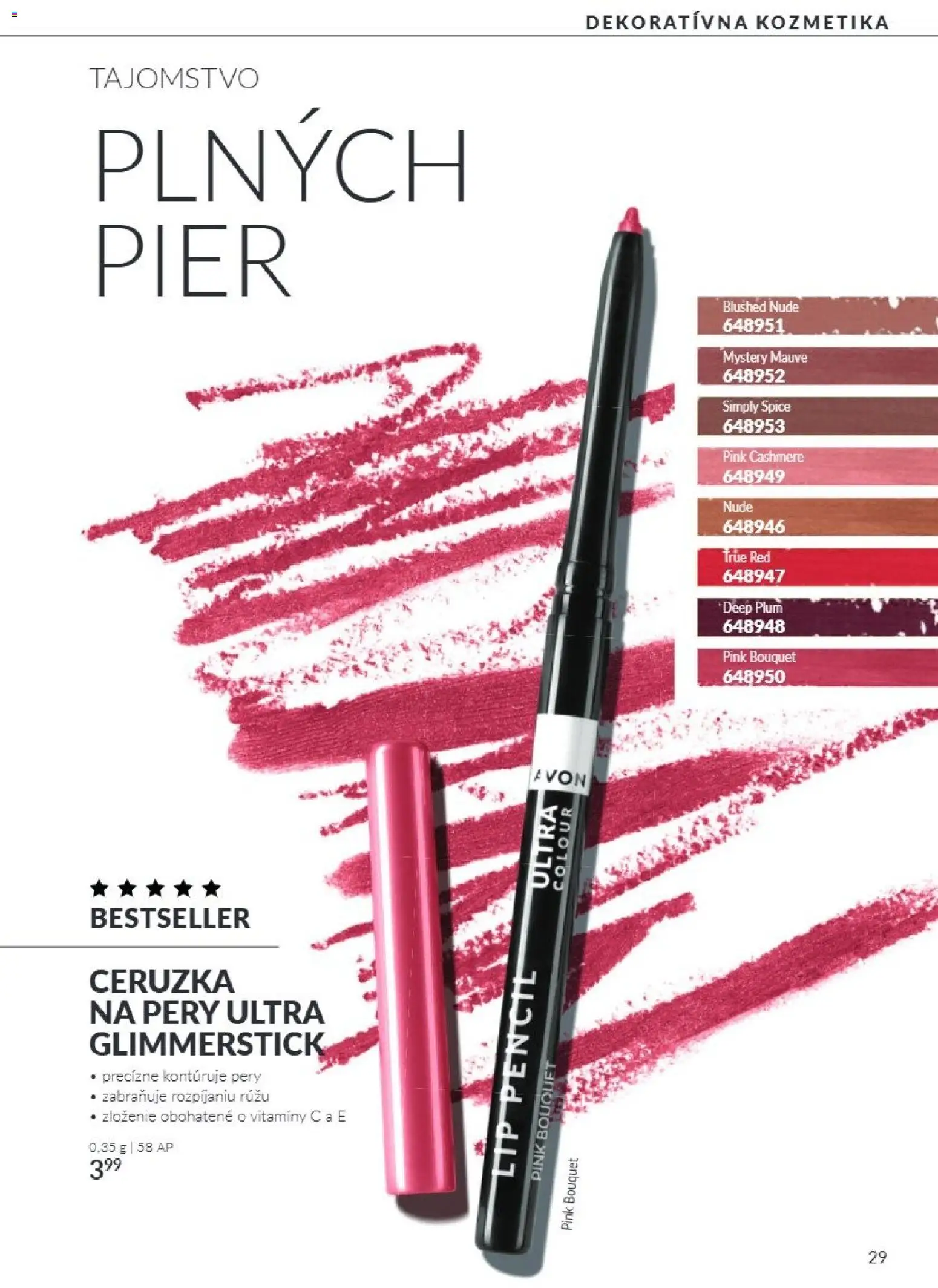 Náhľad Avon letáku platného od 01.10.2026 - Ceruzka