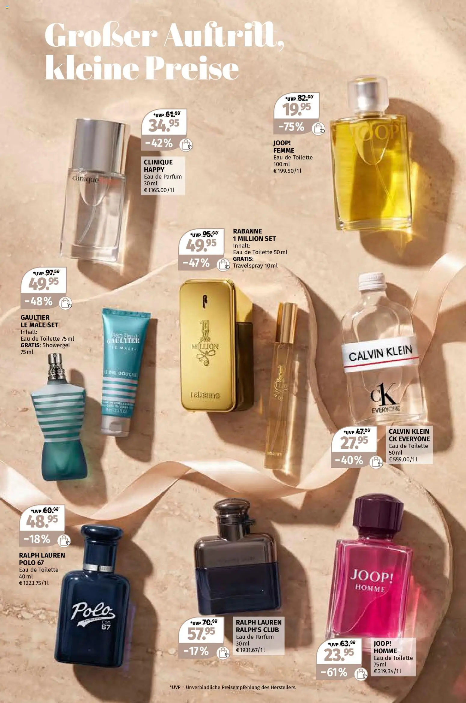 Vorschau von dem Prospekt des Geschäftes Müller, gültig ab dem 02.11.2026 - Toilette, Parfüm, Eau de Toilette, Eau de Parfum