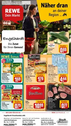 Vorschau von dem Prospekt des Geschäftes Rewe, gültig ab dem 27.07.2026