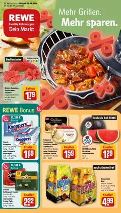 Vorschau von dem Prospekt des Geschäftes Rewe, gültig ab dem 03.08.2026