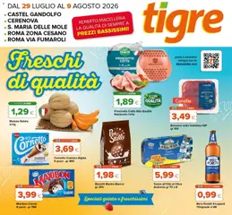 Anteprima dell'opuscolo Tigre volantino Roma dal negozio Tigre valido da 29/07/2026