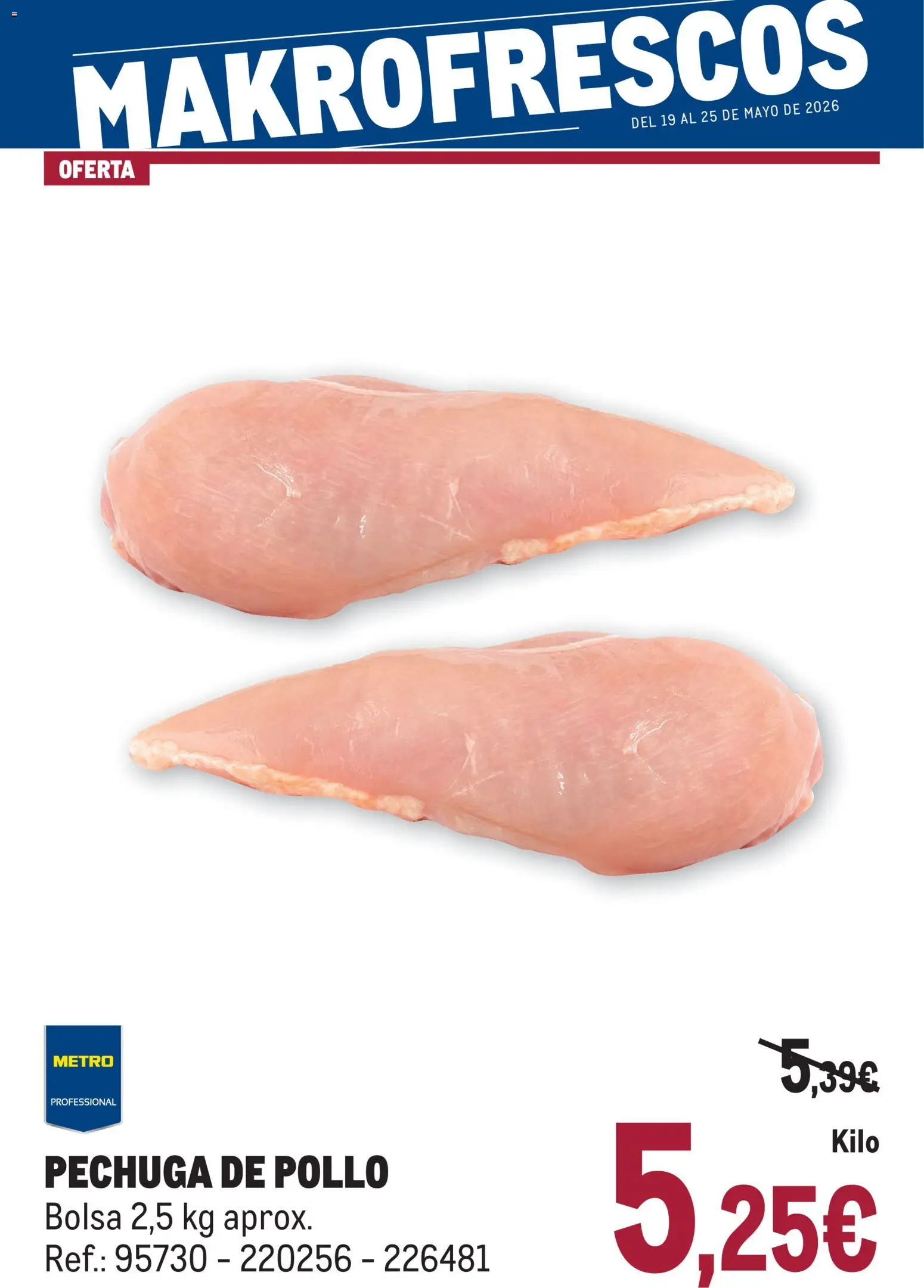 Vista previa del folleto de la tienda Makro válido desde el 19/05/2026 - Bolsa, Pollo