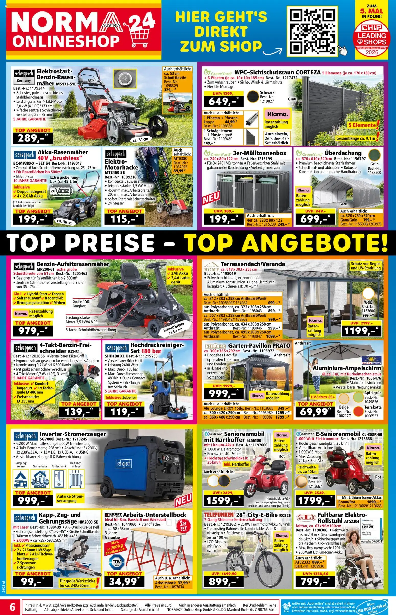Vorschau der Angebote: Norma Norma Online shop gültig ab 13.07.2026