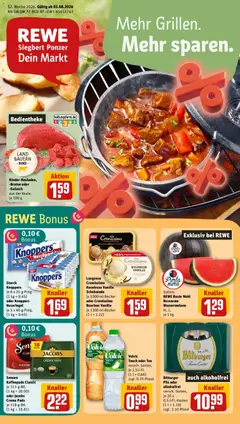 Vorschau von dem Prospekt des Geschäftes Rewe, gültig ab dem 03.08.2026