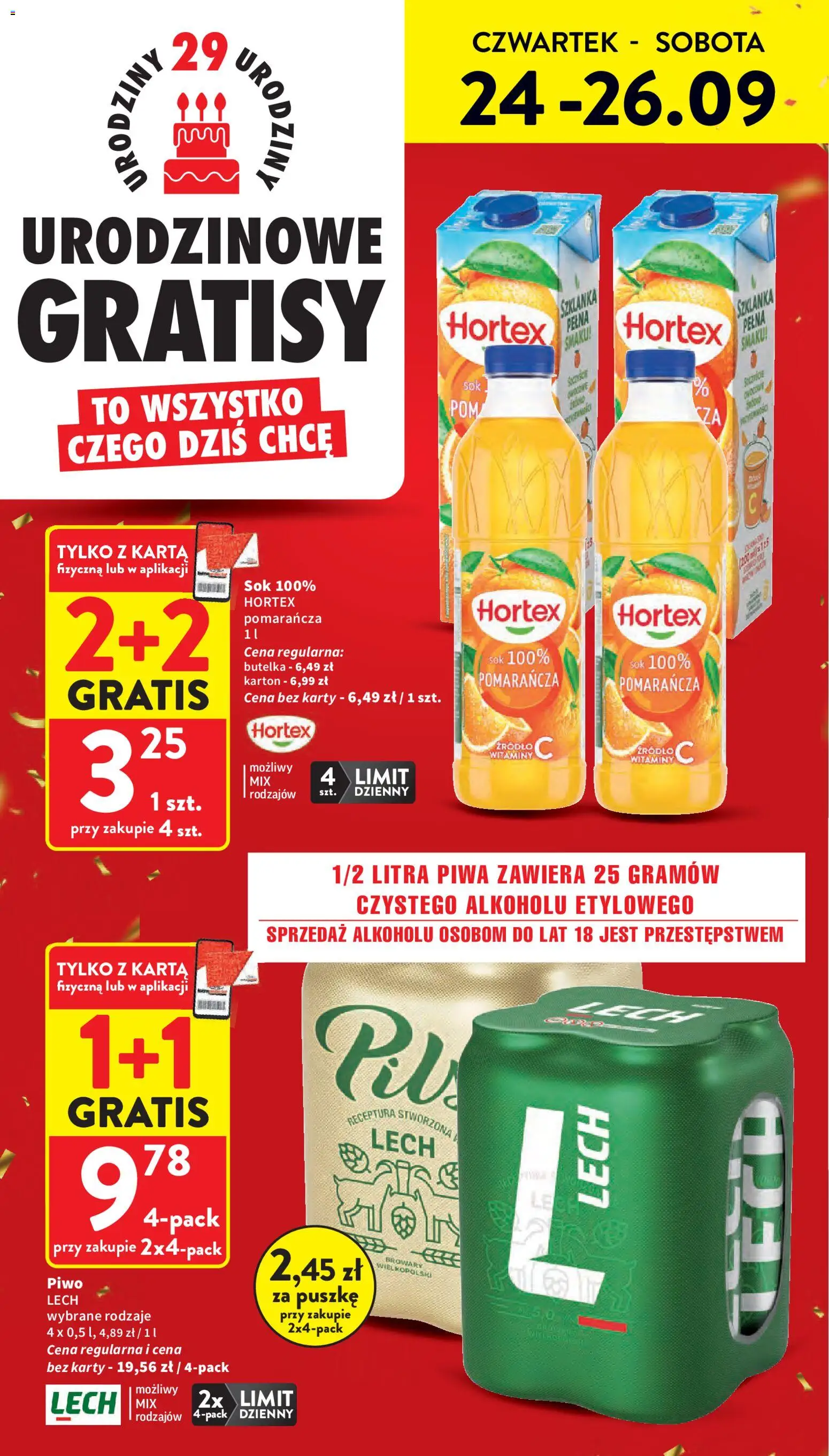 Pogląd gazetki "Intermarche gazetka" ze sklepu Intermarche ważnej od 24.09.2026
