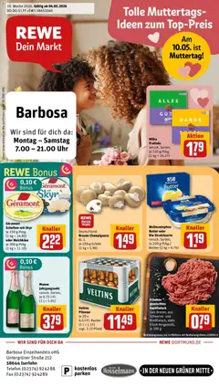 Vorschau von dem Prospekt des Geschäftes Rewe, gültig ab dem 04.05.2026