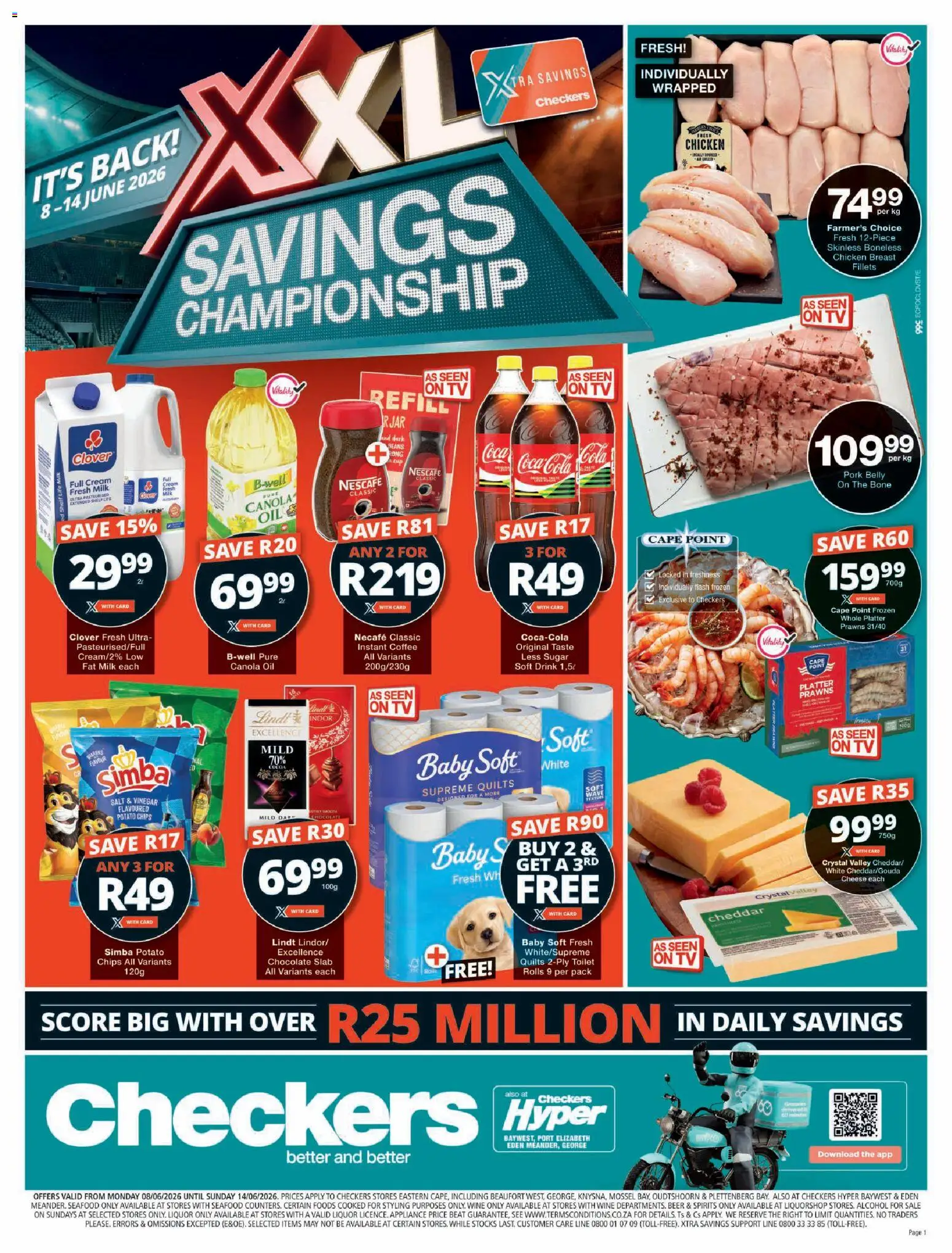 Preview of Checkers flyer valid from 08/06/2026