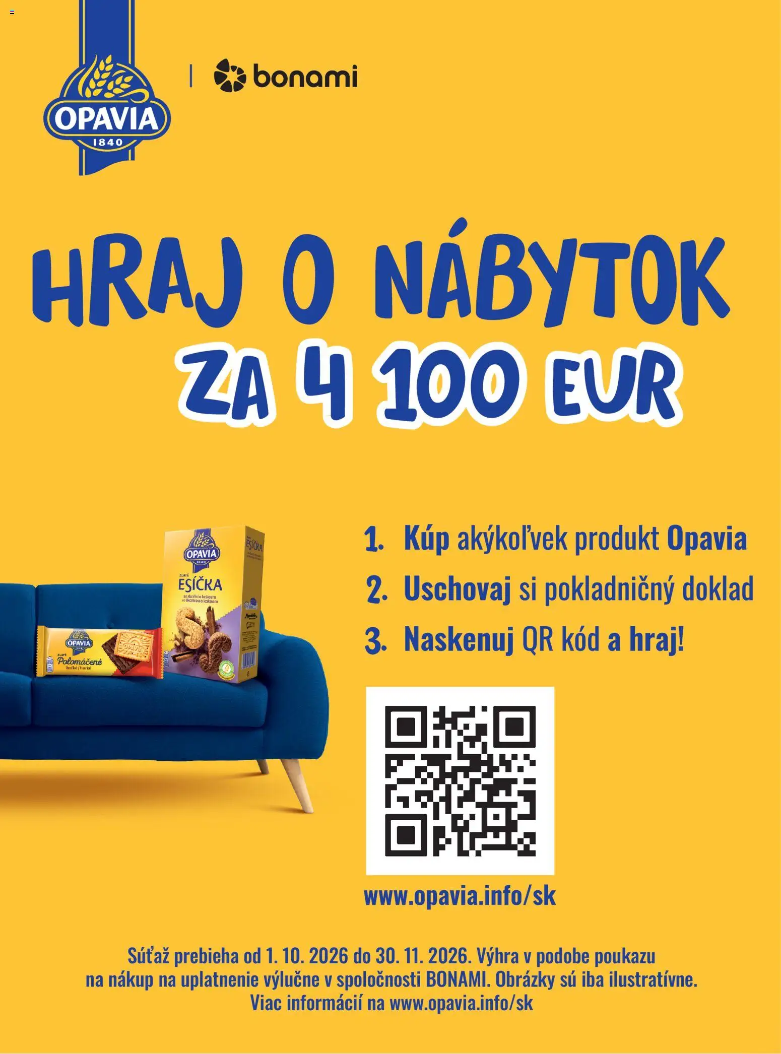Náhľad COOP Jednota letáku platného od 22.10.2026 - Nábytok
