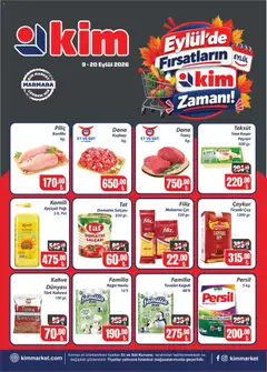 Kim Market Kim Market Katalog - Marmara Insert 09.09.2026 - Broşürünün önizlemesi