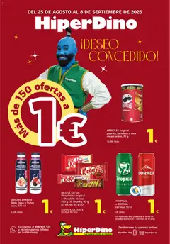 Vista previa del folleto de la tienda HiperDino válido desde el 25/08/2026 