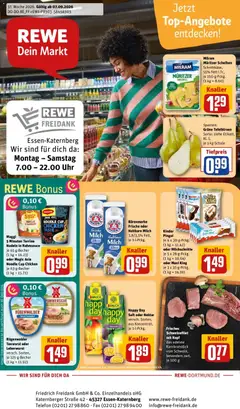 Vorschau von dem Prospekt des Geschäftes Rewe, gültig ab dem 07.09.2026