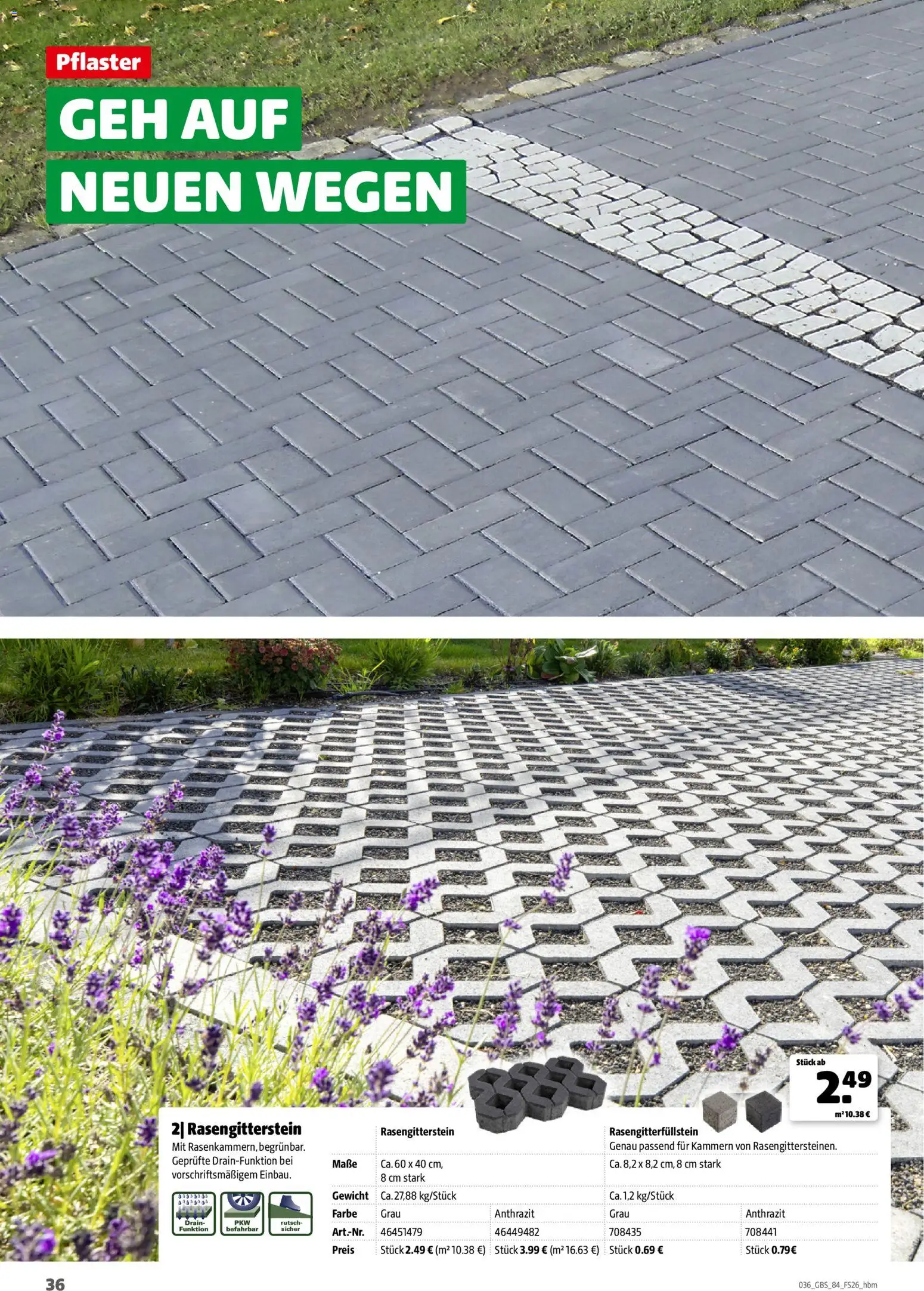 Vorschau von dem Prospekt des Geschäftes Hagebau, gültig ab dem 02.03.2026 - Gewicht
