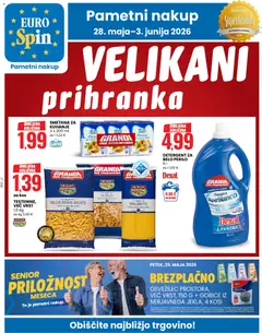 Predogled kataloga iz trgovine Eurospin veljaven od 28.05.2026