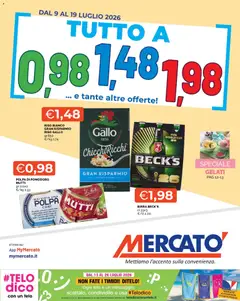 Anteprima dell'opuscolo Mercatò volantino dal negozio Mercatò valido da 09/07/2026