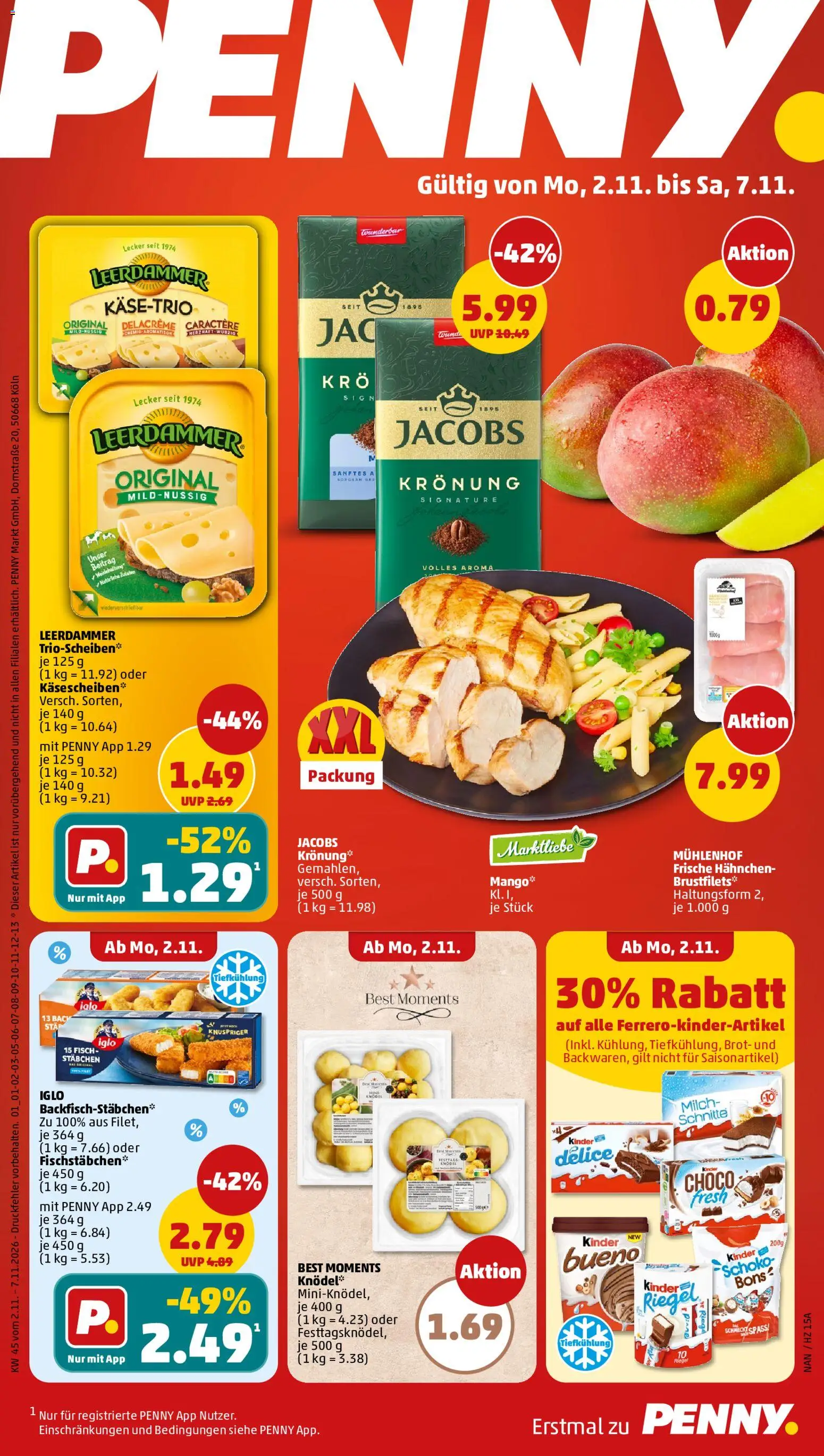 Vorschau von dem Prospekt des Geschäftes Penny, gültig ab dem 02.11.2026
