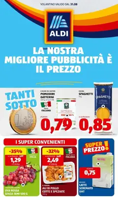 Anteprima dell'opuscolo Aldi volantino dal negozio Aldi valido da 31/08/2026