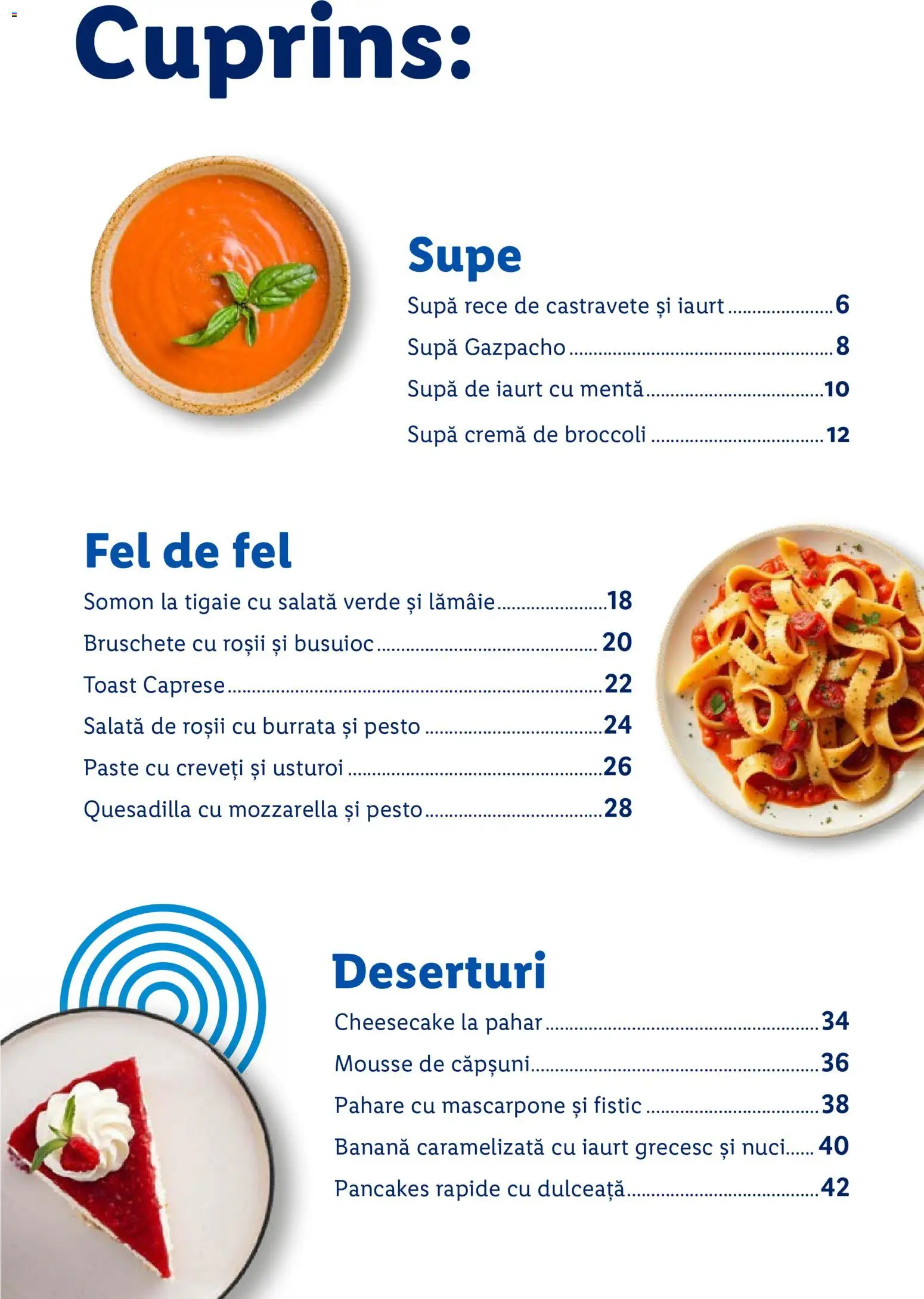 Previzualizarea de cataloage: Lidl Lidl Catalog 15 rețete rapide valabil de la 07.09.2026